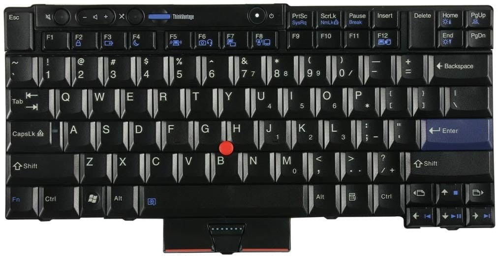 lenovo-thinkpad-T420-laptop-keyboard.jpg Lenovo IBM ThinkPad T420 X220 T510 T510i T520 T520i W510 W520 Series Laptop Keyboard US Layout - Image 1
