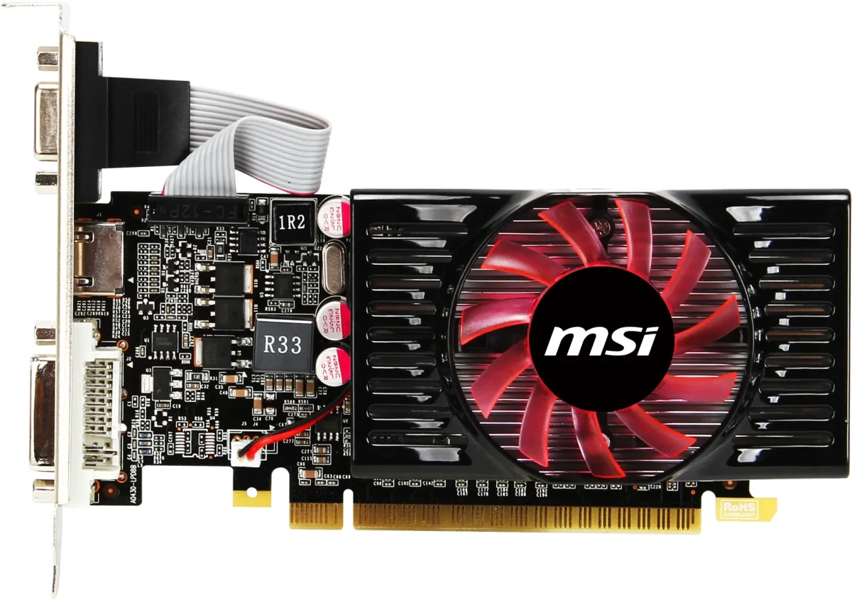 AFOX GT 620 2GB DDR3 PCIe Graphics Card – HDMI, DVI, VGA Outputs - Image 2