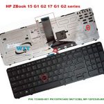 HP ZBook 15 G1 G2/17 G1 G2 Series Laptop Keyboard US Layout