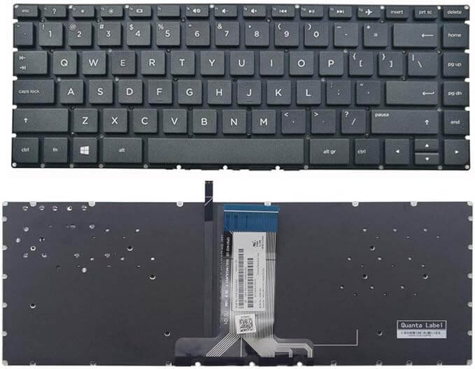 HP Pavilion 14-AB Laptop Keyboard US Layout HP Pavilion 14-AB Laptop Keyboard US Layout