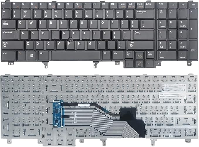 Dell Latitude E6520 E6530 E5520 E5530 Precision M6700 M6600 M4700 M4600 Laptop Keyboard US Layout Dell Latitude E6520 E6530 E5520 E5530 Precision M6700 M6600 M4700 M4600 Laptop Keyboard US Layout