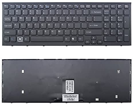 Sony VPC-EB Laptop Keyboard US Layout/Black Frame Sony VPC-EB Laptop Keyboard US Layout/Black Frame