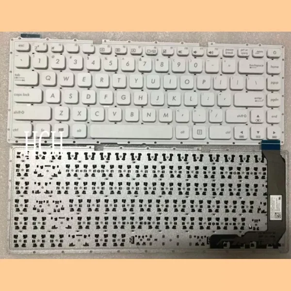 ASUS X441 Laptop Keyboard US Layout White