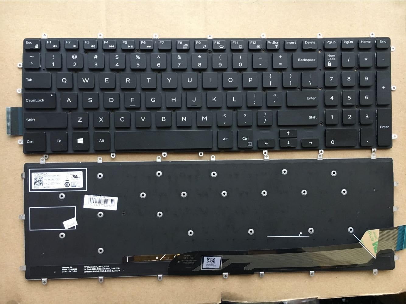 Dell Inspiron 7566 / 7567 / 17-5765 / 17-5767 / 17-5770 / 17-5775 / 15-5565 / 5567 / 5570 / 5575 / 2-in-1 7778 / 7779 / 7577 / 7773 Laptop Keyboard US Layout with Backlight Dell Inspiron 7566 / 7567 / 17-5765 / 17-5767 / 17-5770 / 17-5775 / 15-5565 / 5567 / 5570 / 5575 / 2-in-1 7778 / 7779 / 7577 / 7773 Laptop Keyboard US Layout with Backlight