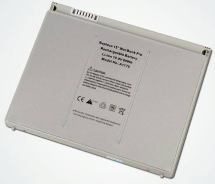 Apple A1175 A1266 2006–2008 MacBook Pro 15" Battery | 3‑Cell | 4000mAh