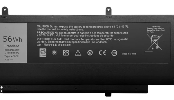 DELL 4P8PH Inspiron 15 5000 7548 7547 Battery | 4 Cells | 7400mAh