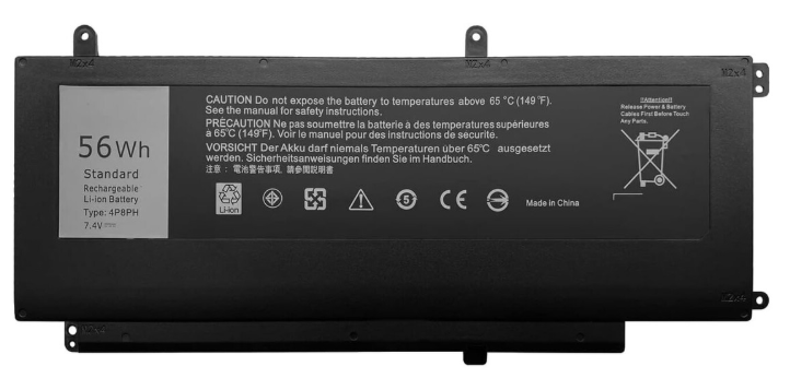DELL 4P8PH DELL 4P8PH Inspiron 15 5000 7548 7547 Battery | 4 Cells | 7400mAh