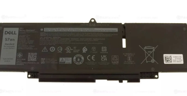 DELL 66DWX Latitude 7340 7350 7440 7450 7640 7650 Battery | 3 Cells | 5000mAh