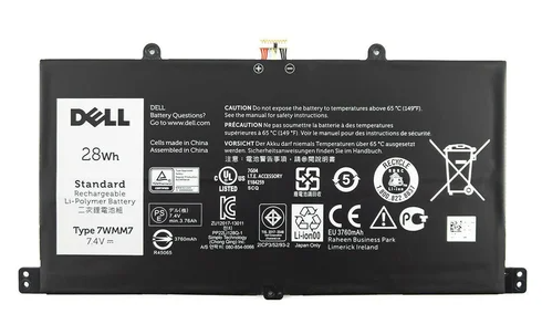 DELL 7WMM7 Venue 11 Pro CFC6C D1R74 Battery | 2 Cells | 3750mAh
