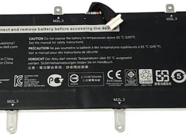 DELL 8WP5J Venue 10 Pro 5000 5055 5050 Battery | 2 Cells | 8600mAh