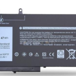 DELL 93FTF Latitude 5280 5285 5290 5480 5490 P27S E528 Battery | 3 Cells | 4200mAh Metal Body
