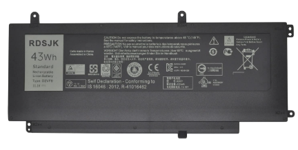 DELL D2VF9 Vostro14 5459 15 7547 7548 P68G P41F Battery | 3 Cells | 4000mAh