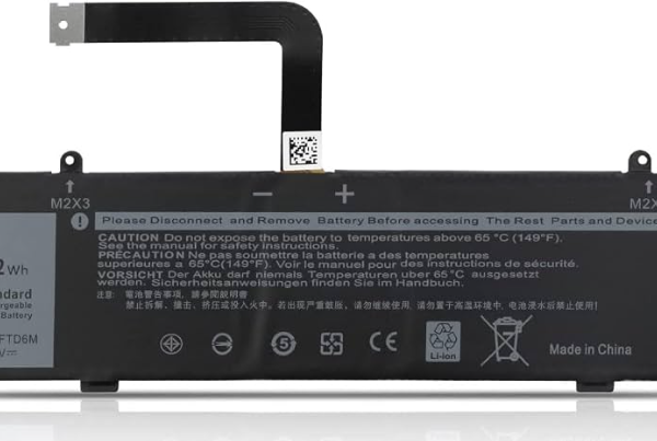DELL FTD6M Latitude 7285 E7285 2-in-1 Keyboard 2 Cells 2800mAh