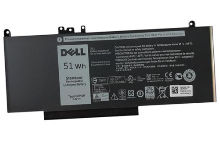 DELL G5M10 Latitude P48G 3350 3160 E5450 E5550 4 Cells 6200mAh Metal Body