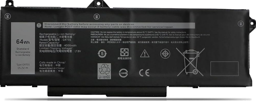 DELL GRT01 DELL GRT01 Latitude 5421 5431 5521 5531 3561 4 Cells 4100mAh