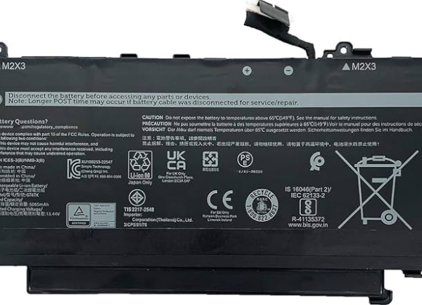 DELL GT6TK Latitude E9450 9450 GT6TK 0MWK05 3 Cells 5200mAh
